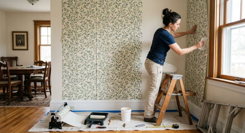 Bedroom Wallpaper Installation in Olathe, KS
