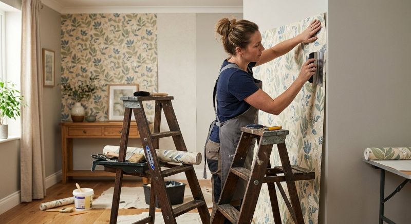 Kitchen Wallpaper Installation in Kansas City, MO