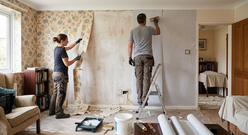Office Wallpaper Installation in Roswell, GA